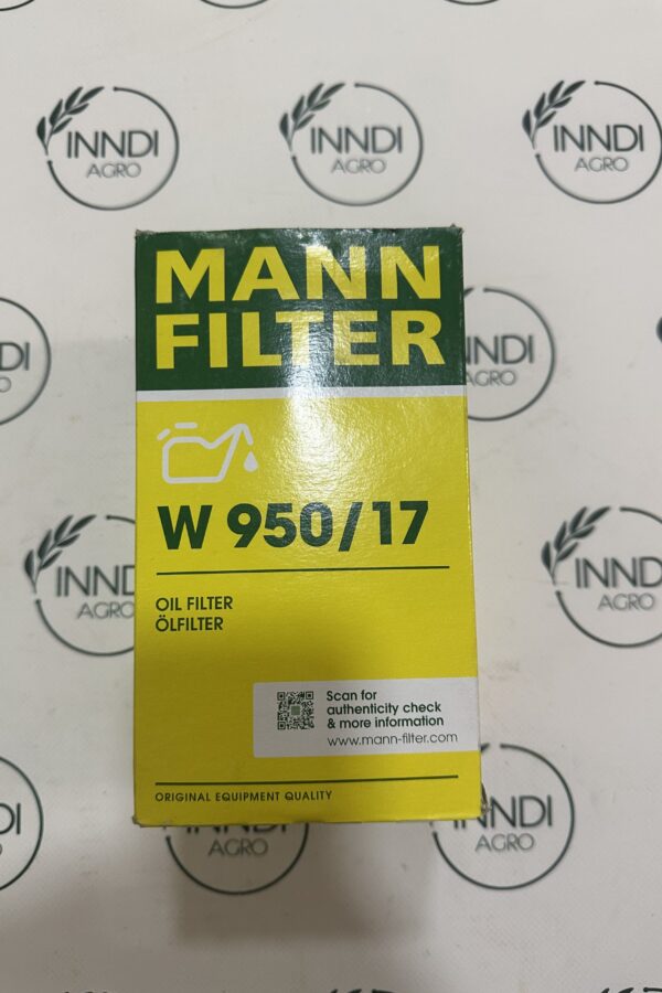 Фільтр оливи W950/17 МANN