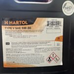 Олива моторна HARTOL Type V 5W-30 20 л