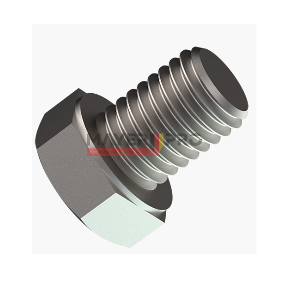 962c4eb7-058f-11f0-9214-f6d7aa4d1f484.png Болт DIN 933 M6x16 8,8 цинк - Зображення 1