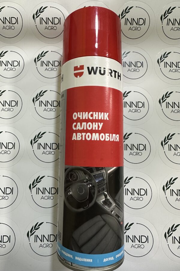 Очисник салону автомобіля Würth Interior Cleaner аерозольна піна500 мл 0893033