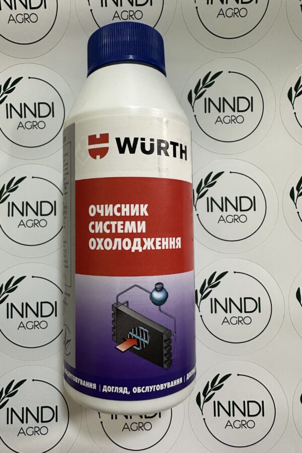 Очисник системи охолодження двигуна Würth  250 мл  5861510250
